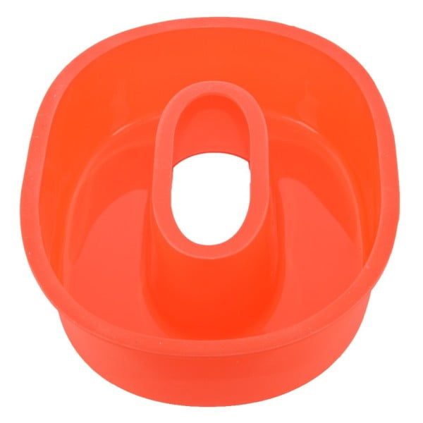 Forma de copt din silicon cifra 0, termorezistenta de la -40 la +230 grade C, h 23.5, mare, forma de tort / prajitura in forma cifrei 0, tava cifra 0, tava copt, tava silicon, rosu, Maxx-48568
