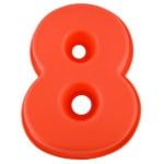 Forma de copt din silicon cifra 8, Quasar & Co.®, termorezistenta de la -40 la +230 grade C, h 23.5, mare, forma de tort / prajitura in forma cifrei 8, tava cifra 8, tava copt, tava silicon, rosu 7 Forma de copt din silicon cifra 8, termorezistenta de la -40 la +230 grade C, h 23.5, mare, forma de tort / prajitura in forma cifrei 8, tava cifra 8, tava copt, tava silicon, rosu, Maxx-0