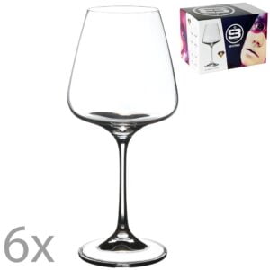 Set 6 pahare vin alb/rose/rosu, Bohemia Cristal, Skyberg Beatrice, 360 ml-57117