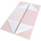 Cutie cadou, pliabila, 19 x 13.5 x 11.5 cm, carton 2 mm, inchidere magnetica, roz pal, Quasar-53948