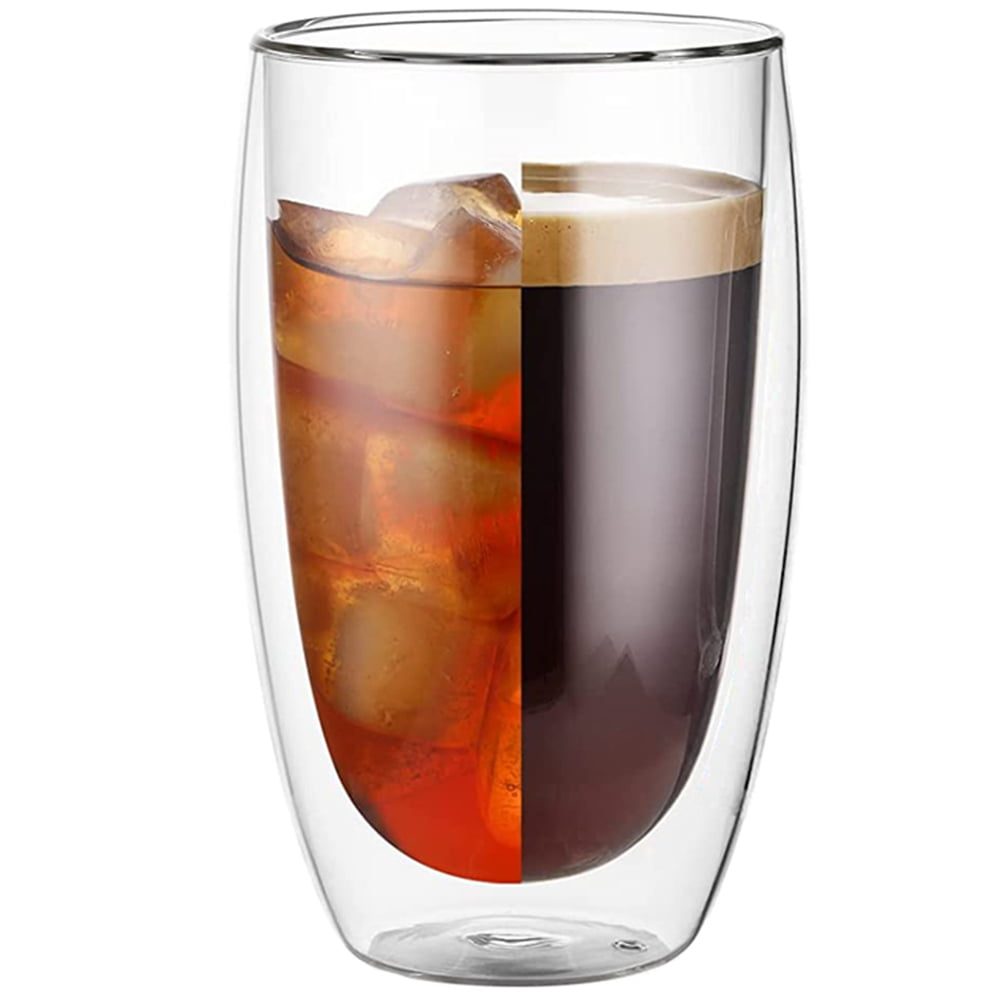 Pahar din sticla cu pereti dubli, Quasar & Co.®, termorezistent, design modern, diametru 8 cm, 450 ml 5 Pahar din sticla cu pereti dubli, Quasar & Co.®, termorezistent, design modern, diametru 8 cm, 450 ml 5
