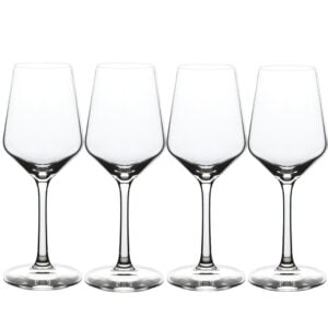 Set 4 pahare vin alb/rose, cristal, Fontignac, 398 ml, transparent-57473