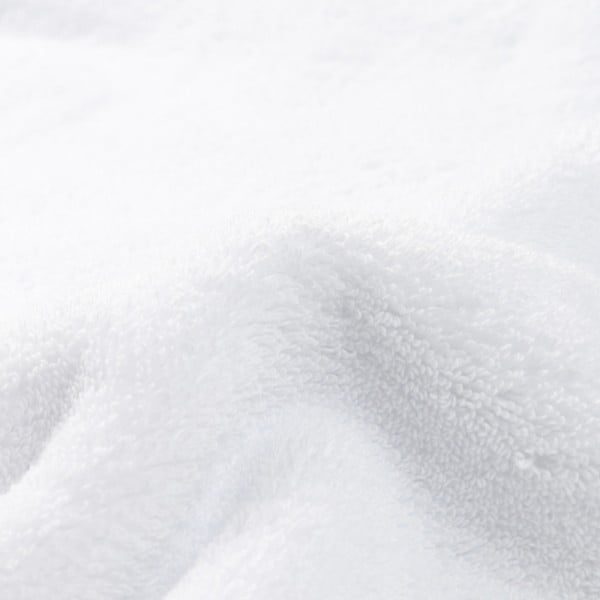 Set Halat de baie si prosop, Quasar & Co.®, 100% bumbac, halat baie gros, 1.1 kg, prosop de fata, 50 x 90 cm, alb, S/M - imagine 7