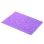 Matrita din silicon pentru decor dantela tort/prajituri, Quasar & Co.®, ornare tort/prajituri 40 x 20 cm, lila 8