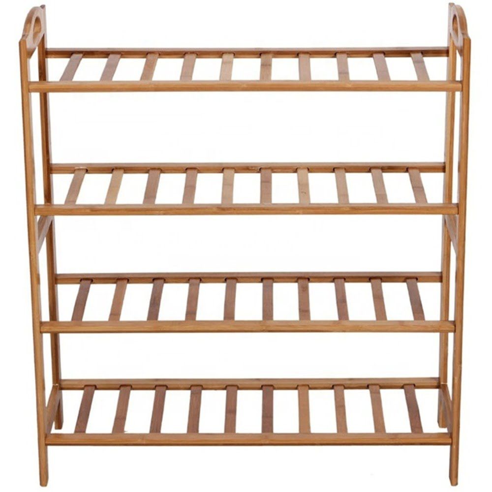 Raft universal cu 4 polite, Quasar & Co.®, bambus, 66 x 23 x 67 cm 10
