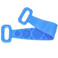 Perie de corp pentru baie, Quasar & Co.®, silicon, 80 x 11 cm, burete dus, albastru 6 Perie de corp pentru baie, Quasar & Co.®, silicon, 80 x 11 cm, burete dus, albastru 6