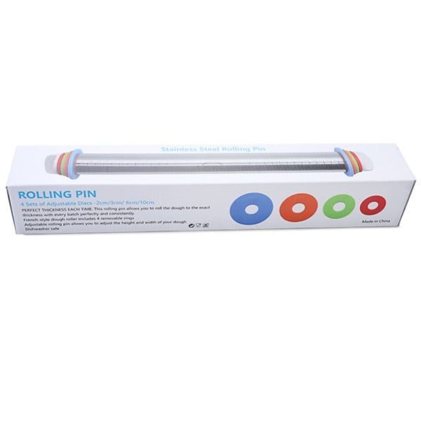Set sucitor cu inele ajustabile si plansa gradata pentru aluat, Quasar & Co.®, inox/silicon, L44 cm - imagine 8