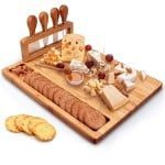 Set servire branzeturi 7 piese, Quasar & Co.®, platou servire cu sosiera si cutite, 36 x 28 cm, bambus 14 Set servire branzeturi 7 piese, Quasar & Co.®, platou servire cu sosiera si cutite, 36 x 28 cm, bambus 14