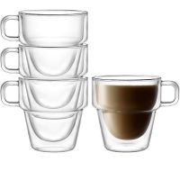 Set 4 cesti cu pereti dubli Quasar & Co.® suprapozabile, sticla termorezistenta, transparente, 250 ml 17 Set 4 cesti cu pereti dubli Quasar & Co.® suprapozabile, sticla termorezistenta, transparente, 250 ml 17