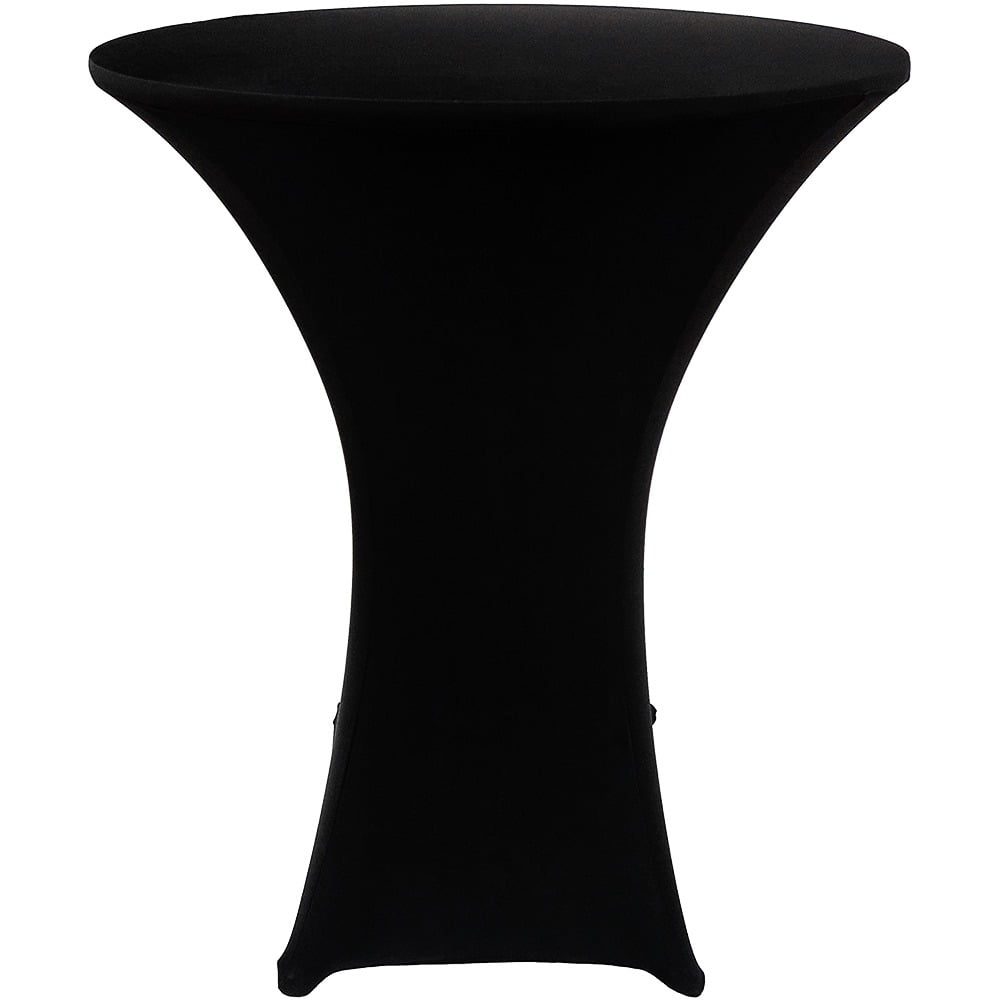 Set 6 huse masa evenimente, Quasar & Co.®, huse elastice, fete de masa elastice pentru masa cocktail, d 75-85 cm, h 110-120 cm, negru 5 Set 6 huse masa evenimente, Quasar & Co.®, huse elastice, fete de masa elastice pentru masa cocktail, d 75-85 cm, h 110-120 cm, negru 5