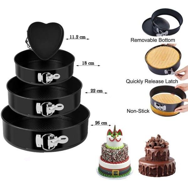 Set cofetarie/patiserie Quasar & Co.®, 162 piese cu tavi si sabloane pentru ornarea/decorarea prajiturilor - imagine 7