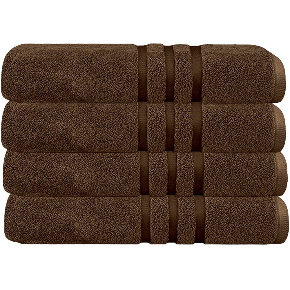Set 4 prosoape baie Quasar & Co.®, 100% bumbac, 450 g/mp, 70 x 140 cm, maro 2 Set 4 prosoape baie Quasar & Co.®, 100% bumbac, 450 g/mp, 70 x 140 cm, maro 2