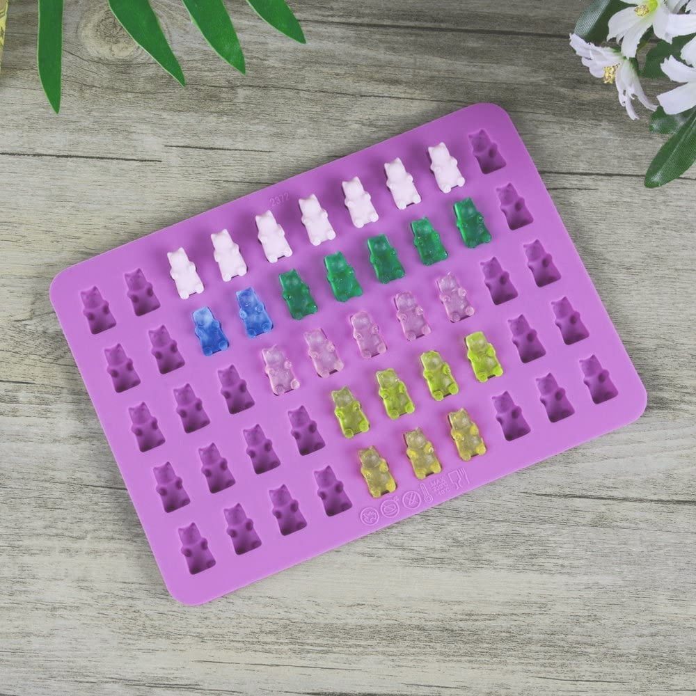 Set 3 forme jeleuri cu pipete Quasar & Co.® 146 forme, silicon, mov 10 Set 3 forme jeleuri cu pipete Quasar & Co.® 146 forme, silicon, mov 10