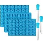 Set 3 forme jeleuri cu pipete Quasar & Co.®, 146 forme, silicon, albastru 10 Set 3 forme jeleuri cu pipete Quasar & Co.®, 146 forme, silicon, albastru 10