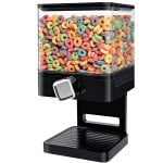 Dispenser cereale, Relaxdays, 1 x dozator musli/fulgi de porumb/bomboane, plastic/silicon, capacitate 3.5 litri, 31 x 16.5 x 18.5 cm, negru 10 Dispenser cereale, Relaxdays, 1 x dozator musli/fulgi de porumb/bomboane, plastic/silicon, capacitate 3.5 litri, 31 x 16.5 x 18.5 cm, negru 10