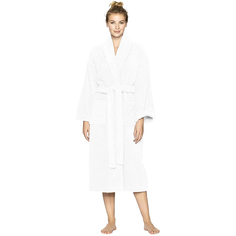 Set 2 halate de baie cu 2 perechi papuci, Quasar & Co.®, 550 g/mp, hotel quality, unisex, 100% bumbac, S/M-L/XL, alb 4 Set 2 halate de baie cu 2 perechi papuci, Quasar & Co.®, 550 g/mp, hotel quality, unisex, 100% bumbac, S/M-L/XL, alb 4