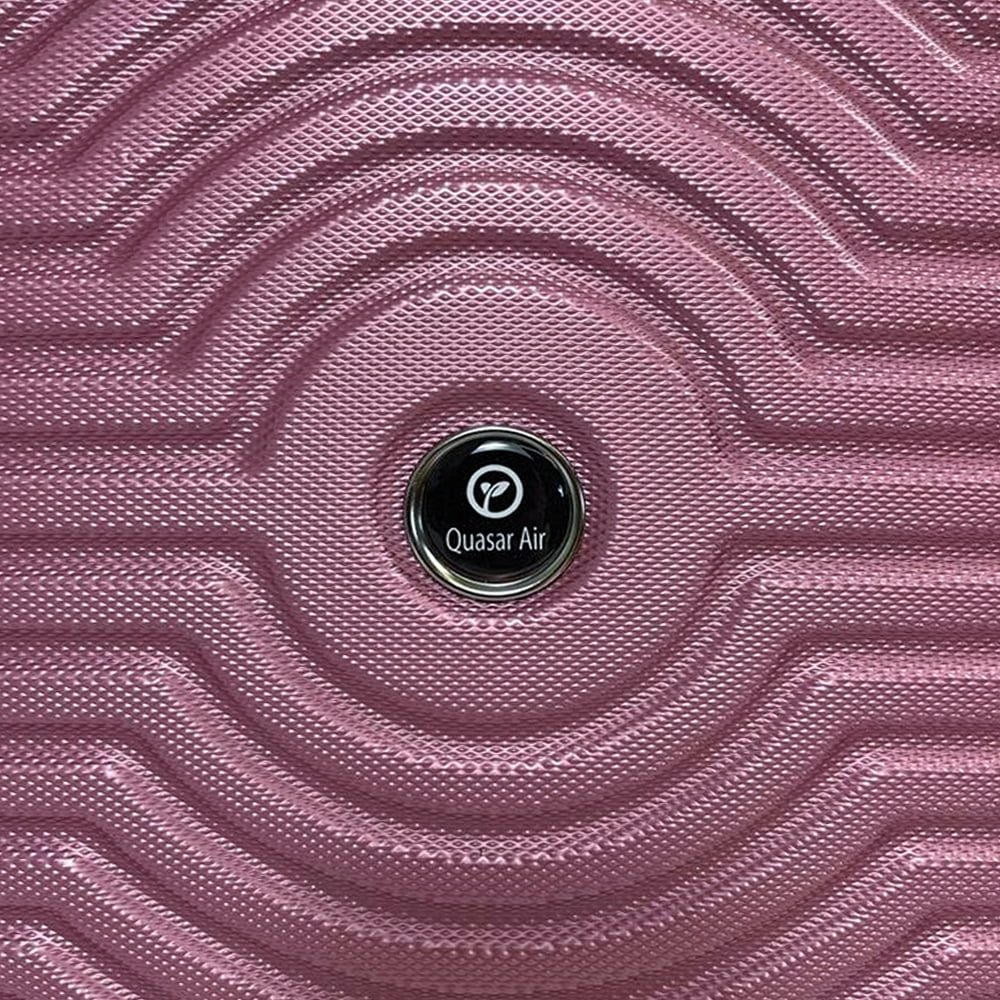 Troler cabina avion, Quasar & Co.®, Model Air Circle, 4 roti, ABS, inchidere cifru, 58 x 36 x 20 cm, roz pudrat 11 Troler cabina avion, Quasar & Co.®, Model Air Circle, 4 roti, ABS, inchidere cifru, 58 x 36 x 20 cm, roz pudrat 11