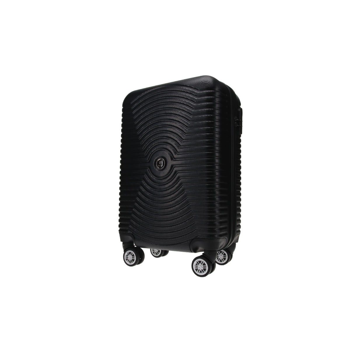Infografice 58x36x20 negru-01 Troler cabina avion, Quasar & Co.®, Model Air Circle, 4 roti, ABS, inchidere cifru, 58 x 36 x 20 cm, negru