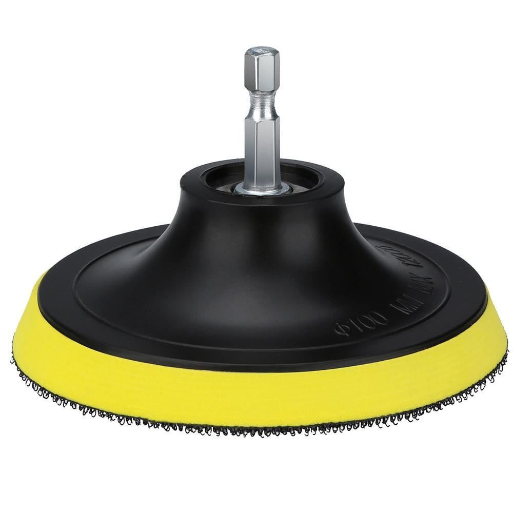 Set 8 perii si accesorii curatare, Quasar & Co.®, cu adaptor pentru bormasina/autofiletanta, 3 x perie, 1 x taler, 4 x burete abraziv, multicolor 5
