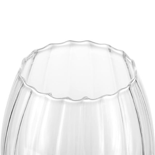 Recipient cu capac bambus Quasar & Co.®, model rotund, agatatoare finisaj auriu/vintage, borcan de sticla cu capac etans, sticla/bambus, 750 ml, transparent - imagine 9