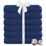 Set 6 prosoape baie Quasar & Co.®, 100% bumbac, 450 g/mp, 50 x 90 cm, albastru royal 4 Set 6 prosoape baie Quasar & Co.®, 100% bumbac, 450 g/mp, 50 x 90 cm, albastru royal 4