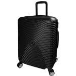 Troler Mediu, Quasar & Co.®, Model Air Circle, 4 roti 360 grade, cifru, maner telescopic, ABS, 66 x 44 x 26 cm, negru 14