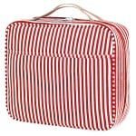 Geanta cosmetice voiaj, Quasar & Co.®, 5 compartimente, carlig agatare, textil, interior impermeabil, 29 x 26 x 10 cm, rosu-alb 7 Geanta cosmetice voiaj, Quasar & Co.®, 5 compartimente, carlig agatare, textil, interior impermeabil, 29 x 26 x 10 cm, rosu-alb 7