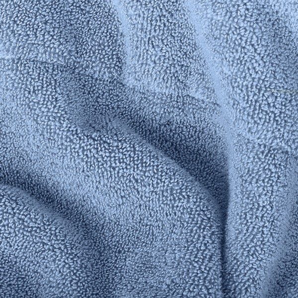 Halat de baie Quasar & Co.®, 550 g/mp, hotel quality, unisex, 100% bumbac, S/M, albastru - imagine 8