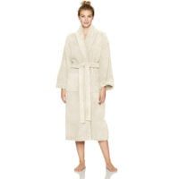 Halat de baie Quasar & Co.®, 550 g/mp, hotel quality, unisex, 100% bumbac, S/M, crem 10