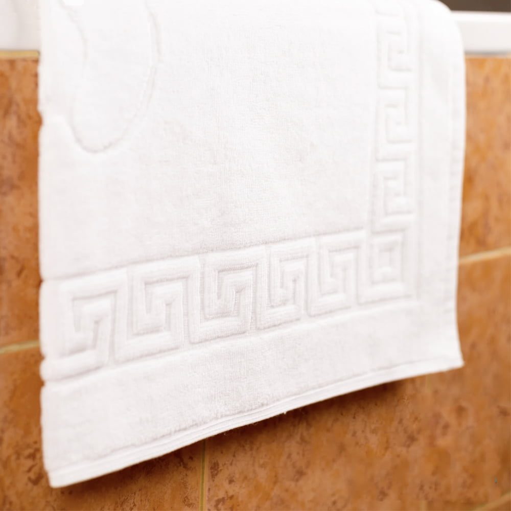 Set 10 prosoape baie picioare, Kottony, model Horeca Clasic, 100% bumbac, 500 g/mp, 50 x 70 cm, alb 5