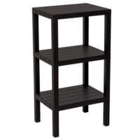 Raft universal, Quasar & Co.®, etajera cu 3 polite, polipropilena, 73.5 x 38 x 29 cm, negru 5 Raft universal, Quasar & Co.®, etajera cu 3 polite, polipropilena, 73.5 x 38 x 29 cm, negru 5