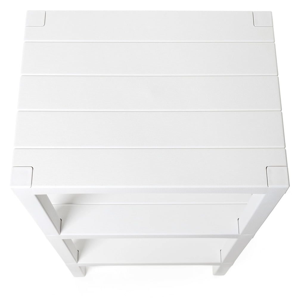 Set 2 rafturi universale, Quasar & Co.®, etajere cu 3 polite, polipropilena, 73.5 x 38 x 29 cm, alb 3 Set 2 rafturi universale, Quasar & Co.®, etajere cu 3 polite, polipropilena, 73.5 x 38 x 29 cm, alb 3