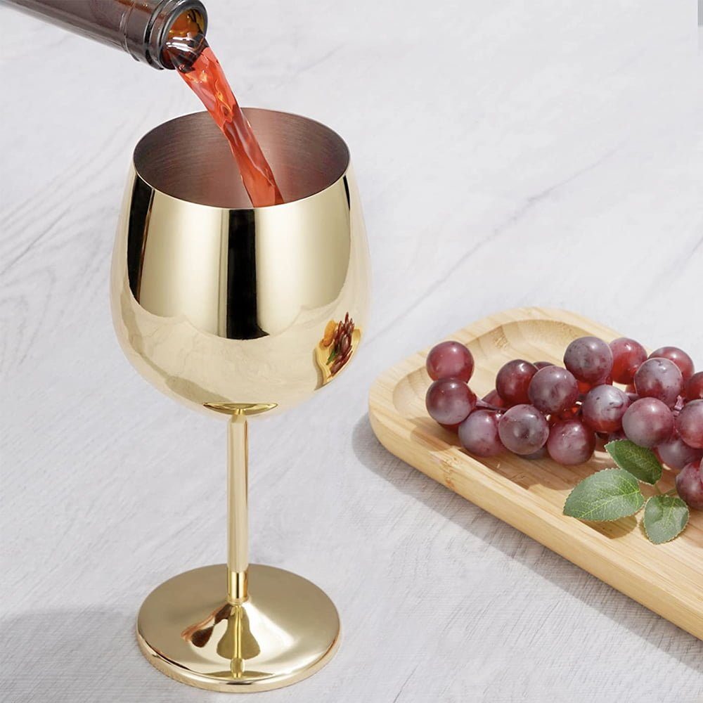 Set 2 pahare vin Quasar & Co.®, 500 ml, otel inoxidabil, h 21 cm, gold 5 Set 2 pahare vin Quasar & Co.®, 500 ml, otel inoxidabil, h 21 cm, gold 5
