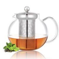 Ceainic cu infuzor, Quasar & Co.®, recipient pentru ceai/cafea, 650 ml, transparent 10