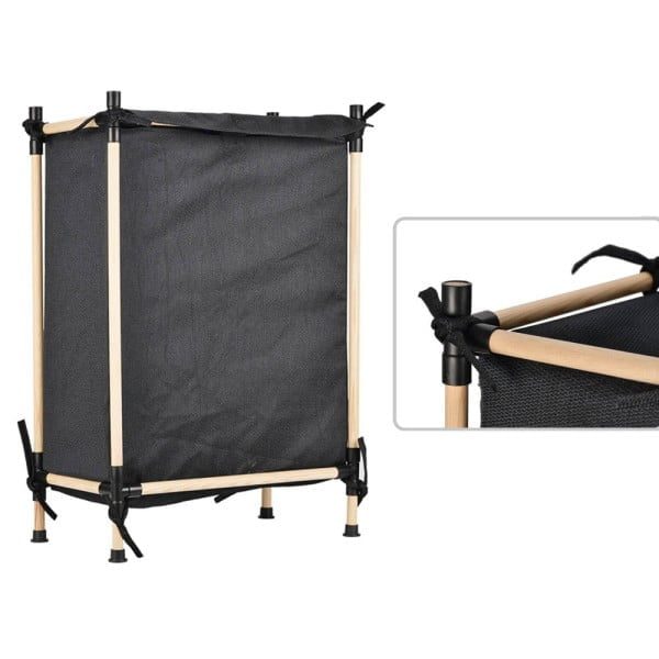 Cos de rufe, Quasar & Co.®, modular, lemn/panza, 57 x 28 x 76 cm, natur - imagine 3