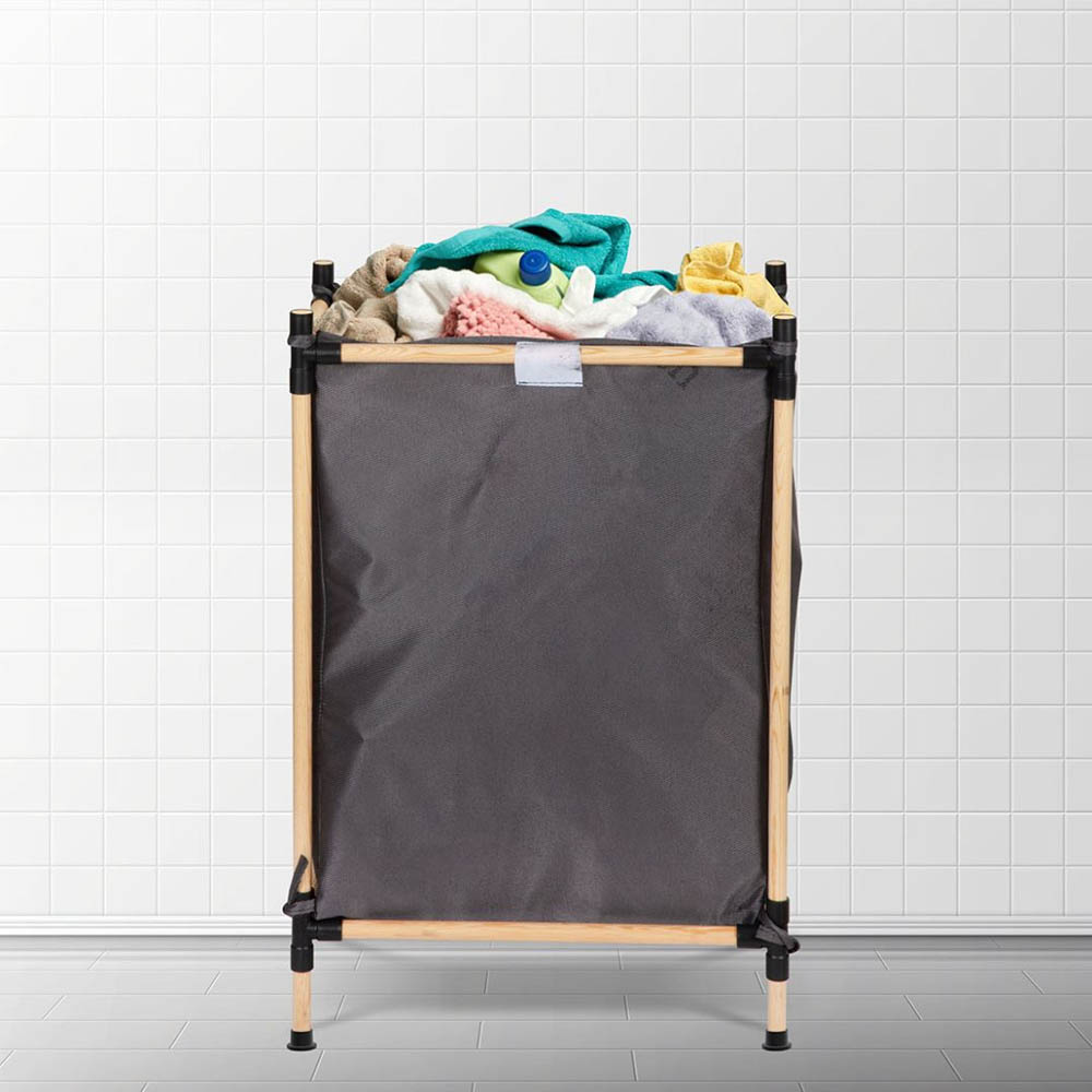 Cos de rufe, Quasar & Co.®, modular, lemn/panza, 57 x 28 x 76 cm, natur 4