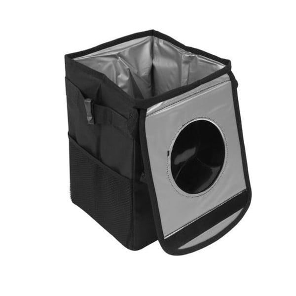 Organizator auto, Quasar & Co.®, 1 compartiment, 3 buzunare laterale, impermeabil, curea reglabila, 24 x 16 x 16 cm, negru - imagine 6