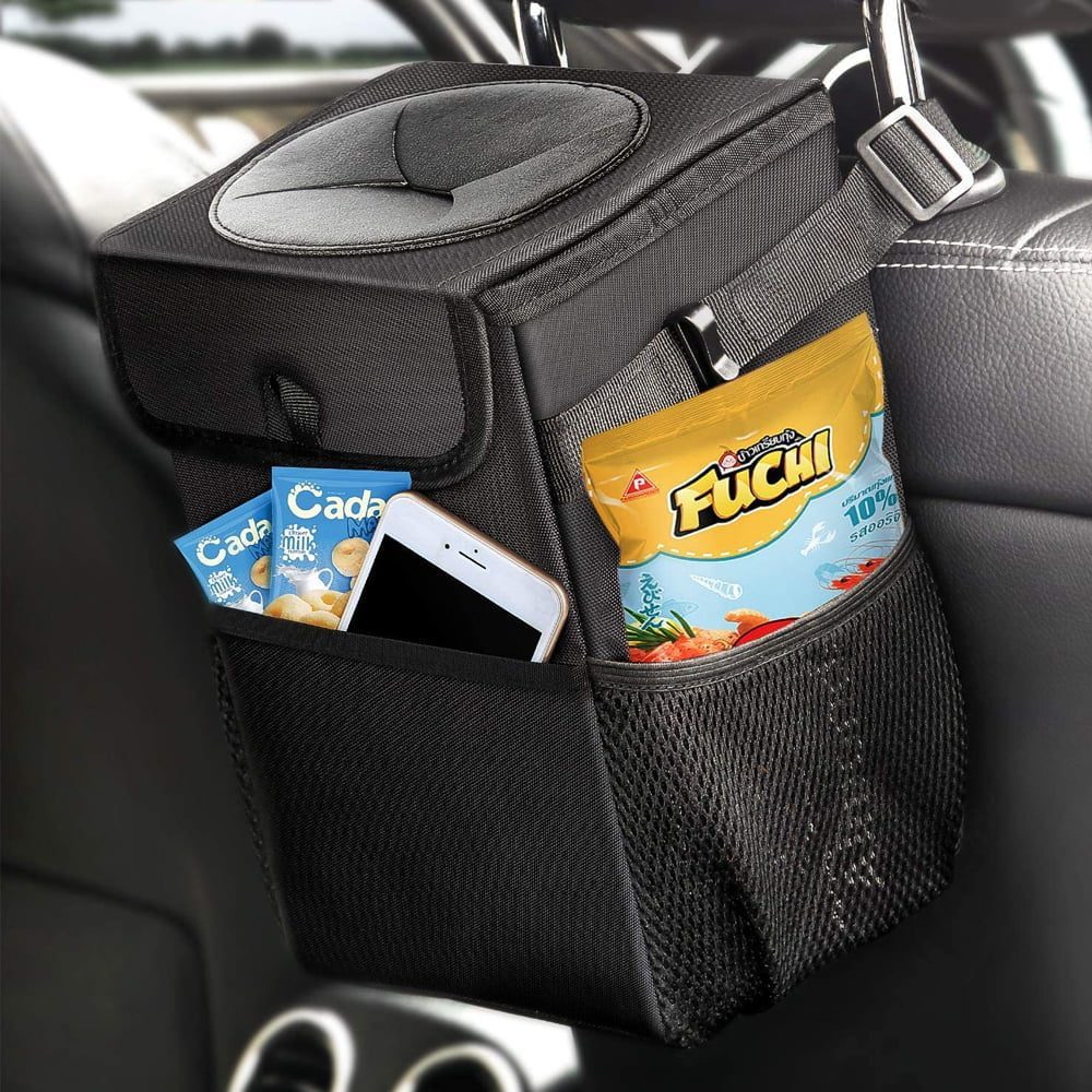 Organizator auto, Quasar & Co.®, 1 compartiment, 3 buzunare laterale, impermeabil, curea reglabila, 24 x 16 x 16 cm, negru 9 Organizator auto, Quasar & Co.®, 1 compartiment, 3 buzunare laterale, impermeabil, curea reglabila, 24 x 16 x 16 cm, negru 9