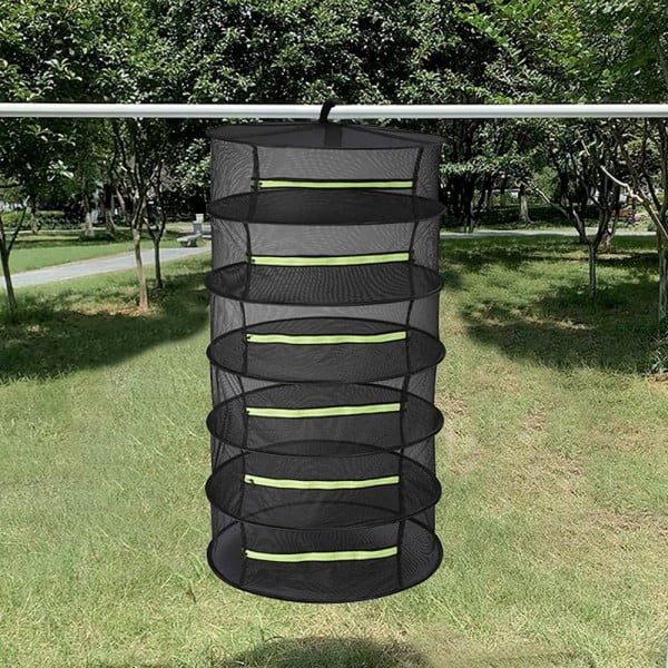 Set uscare plante, Quasar & Co.®, 1 x raft uscare plante, 1 x manusi, 1 x carlig, 1 x foarfeca, textil/metal, 60 x 120 cm, negru-verde - imagine 7