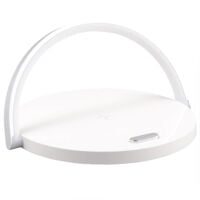 Lampa cu incarcare wireless si suport telefon, Quasar & Co.®, 3 functii, QI 10W, veioza cu 3 intensitati lumina, ABS, alb 9
