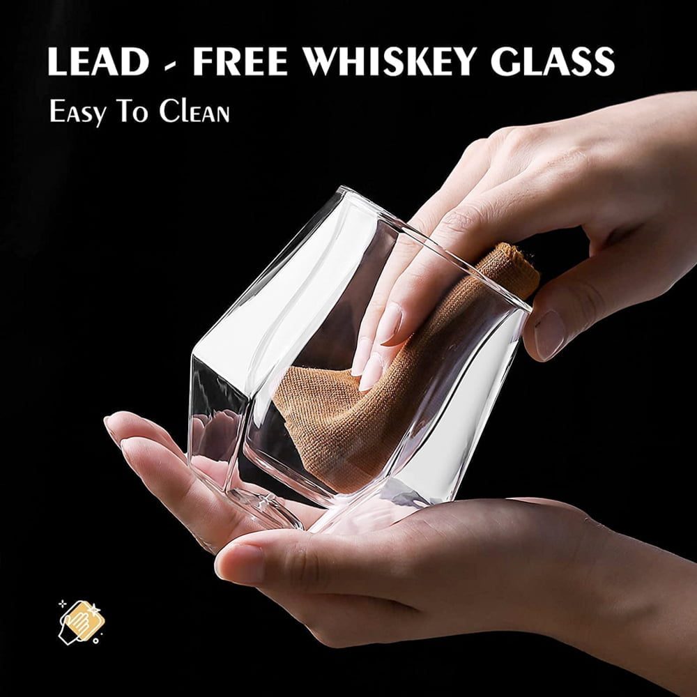 Set 2 pahare whisky, Quasar & Co.®, sticla borosilicata, 180 ml, 9,5 x 10 cm, transparent 6