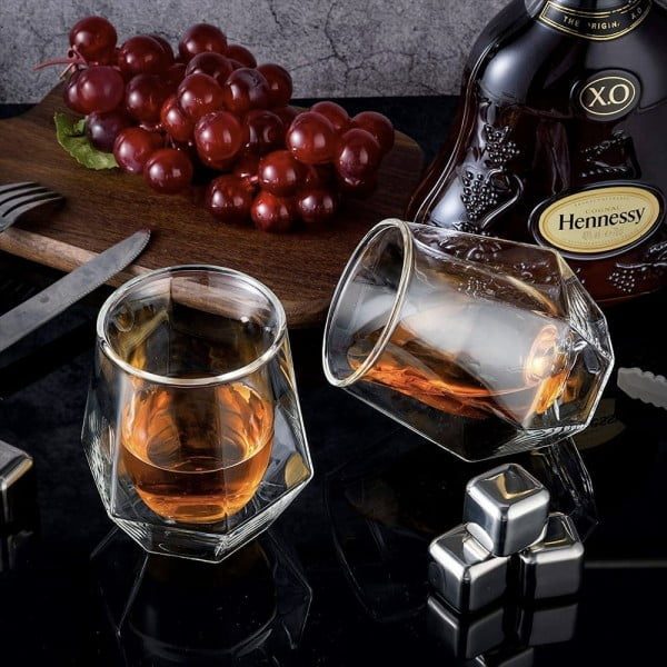 Set 2 pahare whisky, Quasar & Co.®, sticla borosilicata, 180 ml, 9,5 x 10 cm, transparent - imagine 8