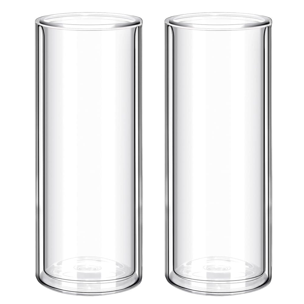 Set 2 pahare cu pereti dubli, Quasar & Co.®, sticla termorezistenta, 350 ml, transparent 2 Set 2 pahare cu pereti dubli, Quasar & Co.®, sticla termorezistenta, 350 ml, transparent 2