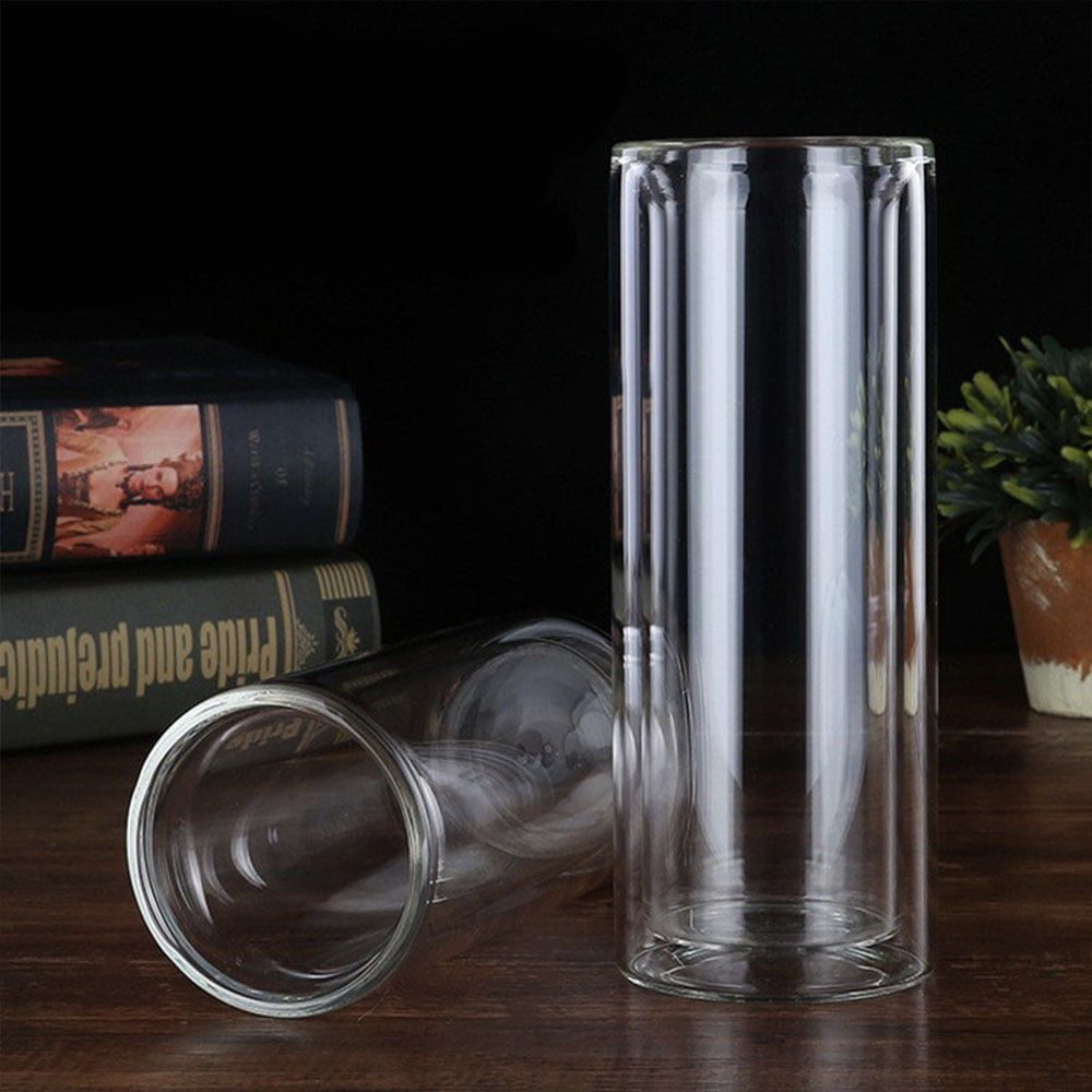 Set 2 pahare cu pereti dubli, Quasar & Co.®, sticla termorezistenta, 350 ml, transparent 6 Set 2 pahare cu pereti dubli, Quasar & Co.®, sticla termorezistenta, 350 ml, transparent 6