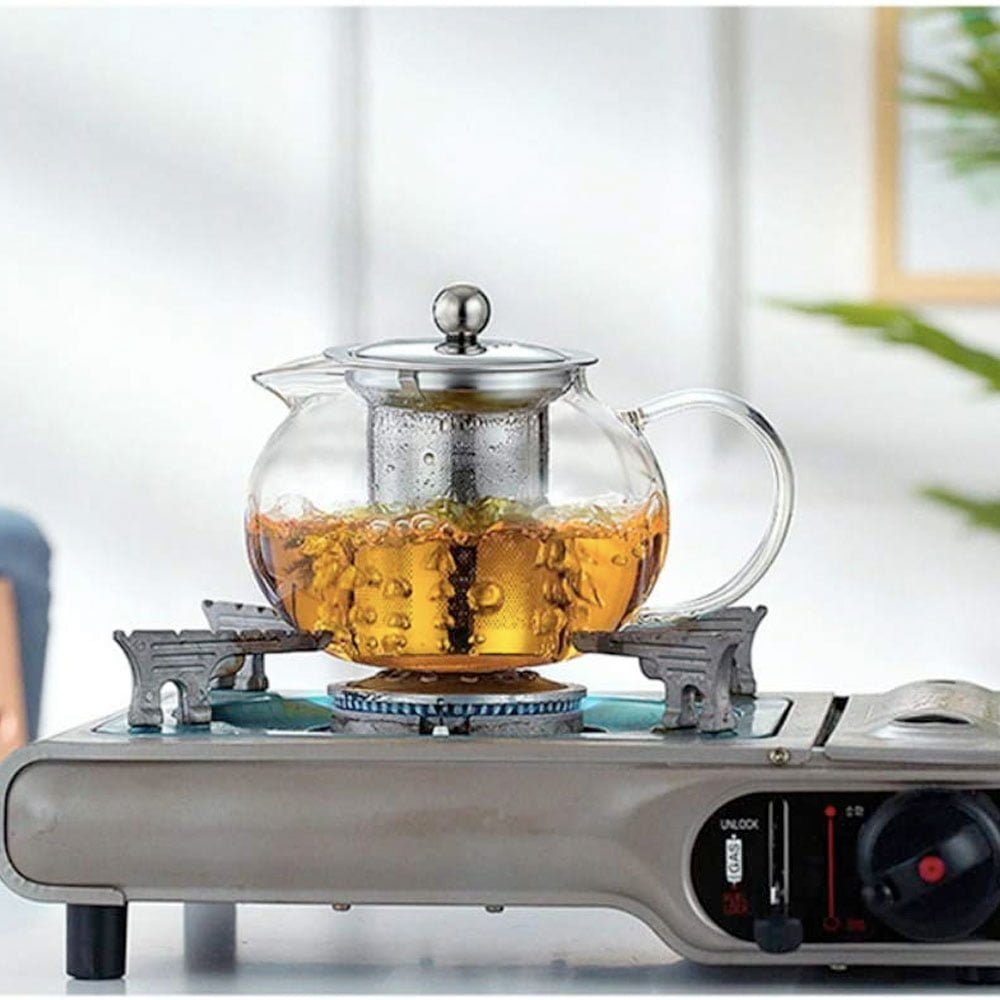 Ceainic cu infuzor, Quasar & Co.®, recipient pentru ceai/cafea, 1.4 l, transparent 6 Ceainic cu infuzor, Quasar & Co.®, recipient pentru ceai/cafea, 1.4 l, transparent 6