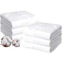 Set 6 prosoape baie picioare, Kottony, model Horeca Clasic, 100% bumbac, 500 g/mp, 50 x 70 cm, alb 7 Set 6 prosoape baie picioare, Kottony, model Horeca Clasic, 100% bumbac, 500 g/mp, 50 x 70 cm, alb 7