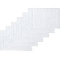 Set 6 prosoape baie picioare, Quasar & Co.®, hotel quality, 720 g/mp, 100% bumbac, 50 x 70 cm, alb 6