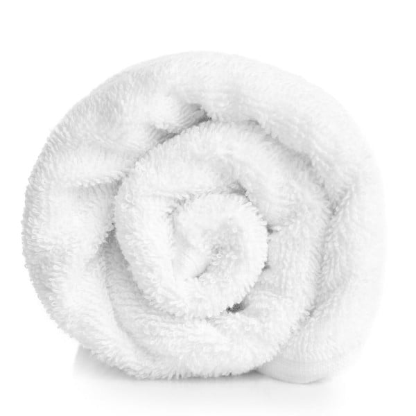 Set 4 prosoape Quasar & Co.®, 100% bumbac, 450 g/mp, 2 x 50 x 90/2 x 70 x 140 cm, alb - imagine 5