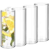 Set 4 pahare cu pereti dubli, Quasar & Co.®, sticla termorezistenta, 350 ml, transparent 10