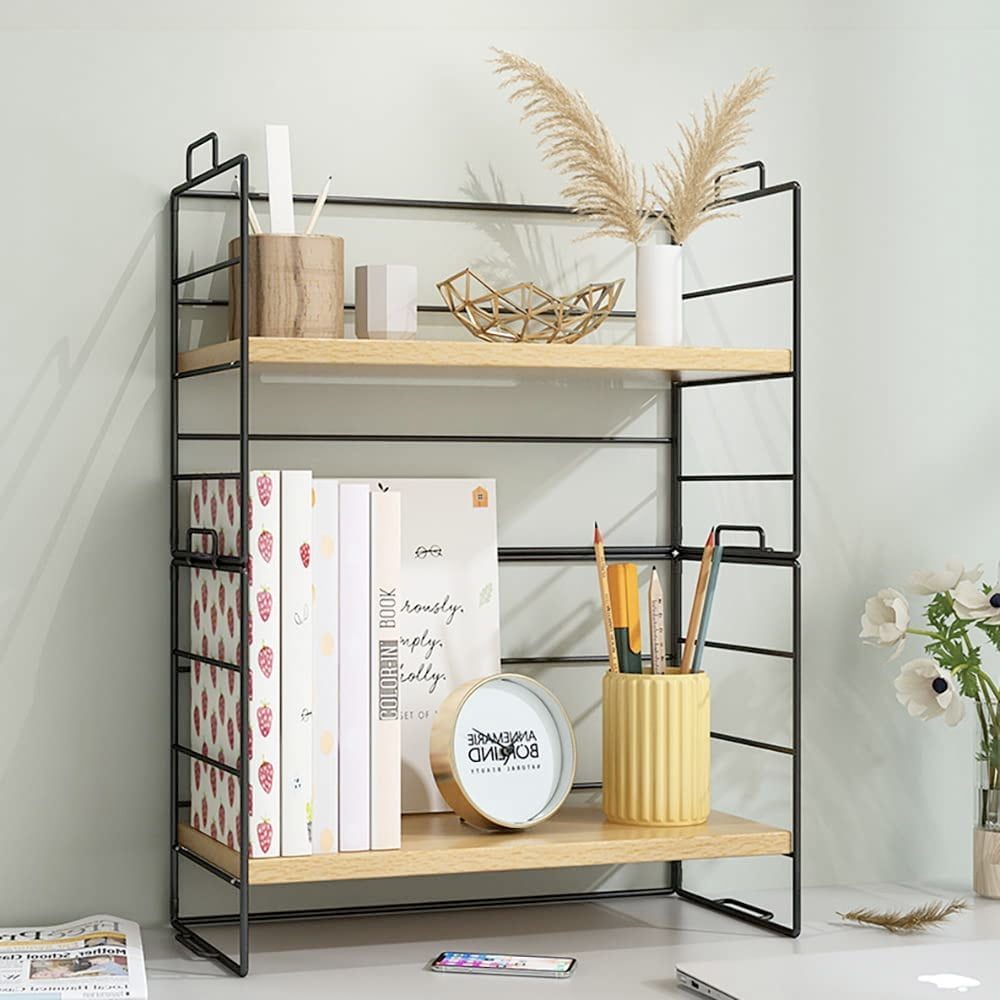 Etajera, Quasar & Co.®, 2 niveluri, universala, metal/lemn, 34 x 16.5 x 24 cm, negru 6 Etajera, Quasar & Co.®, 2 niveluri, universala, metal/lemn, 34 x 16.5 x 24 cm, negru 6